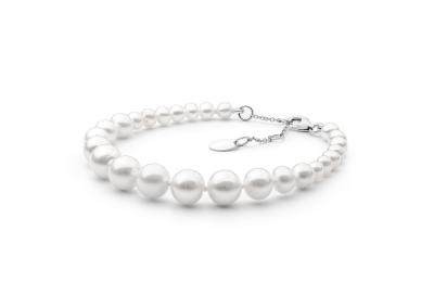 unikali isskirine kitokia sidabrine tikru baltu perlu apyrankes perliniai prabangus prabangios brangios dovanos gimtadienio jubiliejaus vestuciu metiniu moterims mamai zmonai merginai meiluzei dukrai sesei  draugei 23r 4.5 5mm 18cm 24g