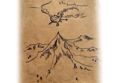 odine uzrasine knygos palankas is odos tikros Hobito LOTR ziedu valdovo uzrasine dienorastis dovana merginai fantastui zmonai vyrui vaikinui sunui dukrai 5