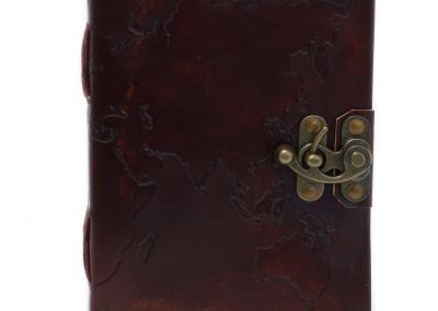Odinė užrašinė – World Map Notebook (18x13 cm)