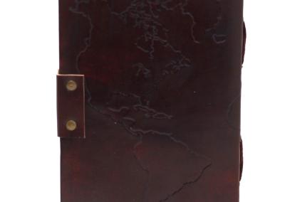 Odinė užrašinė – World Map Notebook (18x13 cm)