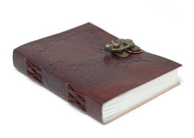 Odinė užrašinė – World Map Notebook (18x13 cm)