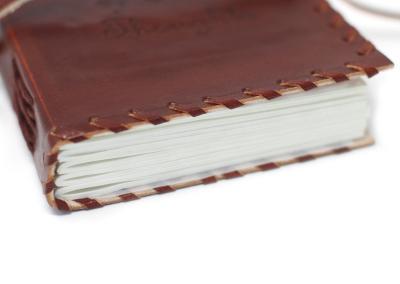 Odinė užrašinė – Book of Thoughts with Wrap Notebook (15x10cm)