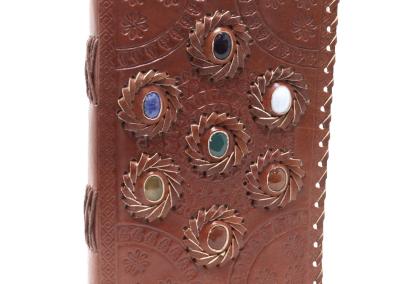Odinė užrašinė – Chakra Stone Notebook (22.5x15cm)