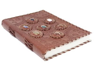 Odinė užrašinė – Chakra Stone Notebook (22.5x15cm)