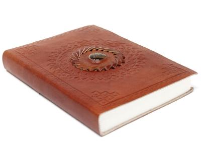 Odinė užrašinė – Tigereye Notebook (17x12 cm)