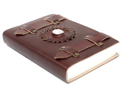 Odinė užrašinė – Moonstone with Belts Notebook (15x10cm)