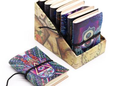 Odinė užrašinė – Assorted Esoteric Notebooks 7x10cm (display pack)
