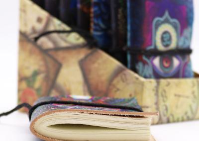 Odinė užrašinė – Assorted Esoteric Notebooks 7x10cm (display pack)
