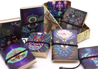 Odinė užrašinė – Assorted Esoteric Notebooks 7x10cm (display pack)
