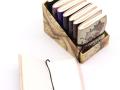 Odinė užrašinė – Assorted Gothic Notebooks 7x10cm (display pack)