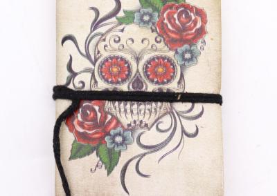 Odinė užrašinė – Assorted Gothic Notebooks 7x10cm (display pack)