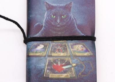 Odinė užrašinė – Assorted Gothic Notebooks 7x10cm (display pack)
