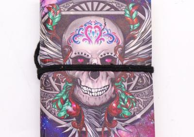 Odinė užrašinė – Assorted Gothic Notebooks 7x10cm (display pack)