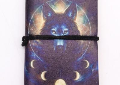 Odinė užrašinė – Assorted Gothic Notebooks 7x10cm (display pack)