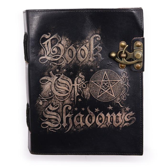 Book of Shadows odinė užrašinė 15x21 cm – tuščiais lapais