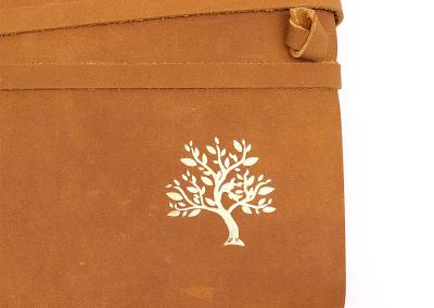 Odinė užrašinė – Sketchbook Golden Tree - 18x23cm