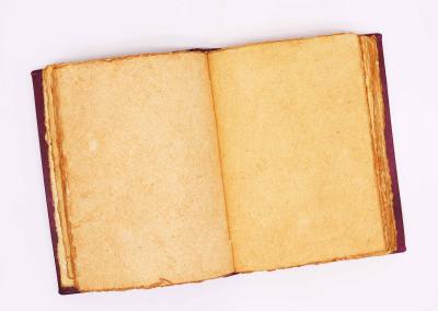Odinė užrašinė – Hefty Red Tan Book - Zinc Hamsa Decor - 26x18cm