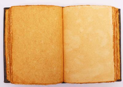 Odinė užrašinė – Hefty Brown Tan Book - Zinc Triple Moon Decor - 26x18cm