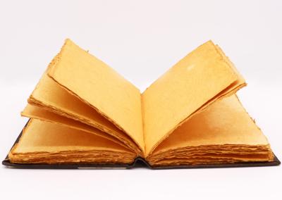 Odinė užrašinė – Hefty Brown Tan Book - Zinc Pentagon Decor - 26x18cm