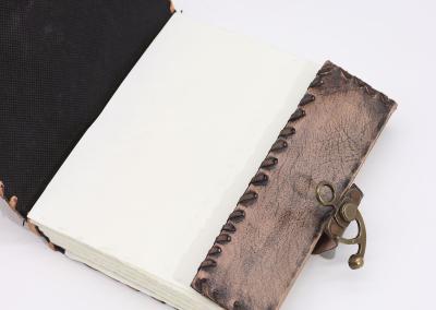 Odinė užrašinė – Brown Tan Book - Evil Eye Decor - 20x15cm