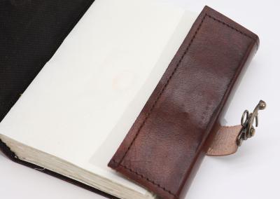 Odinė užrašinė – Black Tan Book - Evil Eye Decor - 17x12.5cm