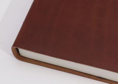 Odinė užrašinė – Lrg Dark Tan Daily Notebook - 20x15cm