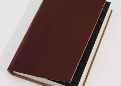 Odinė užrašinė – Med Dark Tan Daily Notebook - 18x13cm