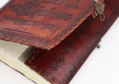 Odinė užrašinė – Large Book of Shadows - Dark Tan - 25x18x3cm