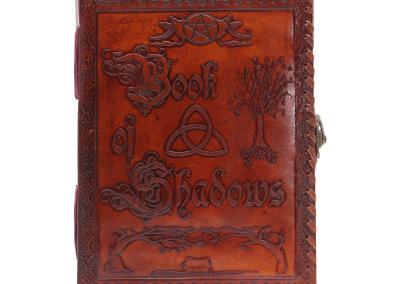 Odinė užrašinė – Large Book of Shadows - Dark Tan - 25x18x3cm