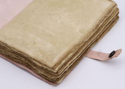 Odinė užrašinė – Checkmate Book - Light Tan - 20x15cm