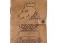 Odinė užrašinė – Checkmate Book - Light Tan - 20x15cm