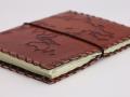 Odinė užrašinė – Travel Journal with wrap - Light Tan - 17x13cm
