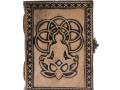 Odinė užrašinė – Buddha - Esoteric Notebook - Antique Grey - 17.5x12.5x3cm
