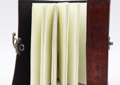 Odinė užrašinė – Two Dragons- Esoteric Notebook - Antique Grey - 17.5x12.5x3cm