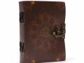 Odinė užrašinė – Lotus Mandala Deckle-edge Notebook 17.5x12.5x3cm