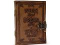 Odinė užrašinė – Journal - Work & Dream Big 17.5x12.5x3cm - Light Tan