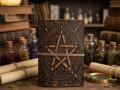 Odinė užrašinė – Assorted Medium Esoteric Leather Notebooks (5x3.5