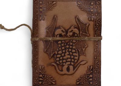 Odinė užrašinė – Assorted Medium Esoteric Leather Notebooks (5x3.5