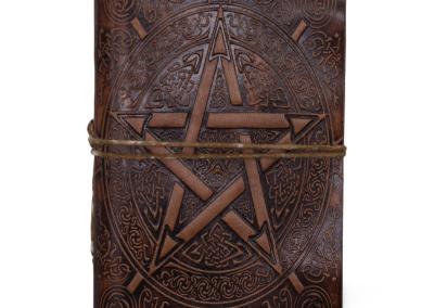 Odinė užrašinė – Assorted Medium Esoteric Leather Notebooks (5x3.5