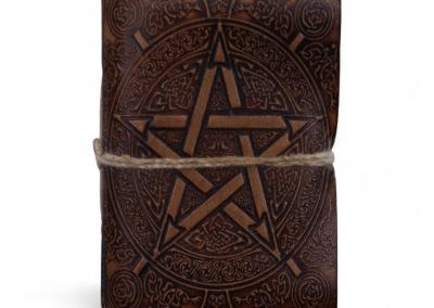 Odinė užrašinė – Assorted Small Esoteric Leather Notebooks (4x3