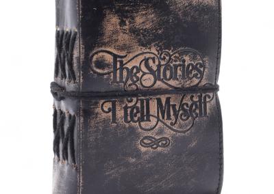 Odinė užrašinė – Fat Deckled Edge Leather Notebooks (5x3.5