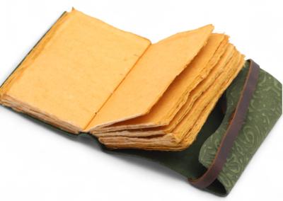 Odinė užrašinė – Fat Deckled Edge Leather Notebooks (5x3.5