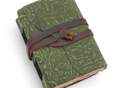 Odinė užrašinė – Fat Deckled Edge Leather Notebooks (5x3.5