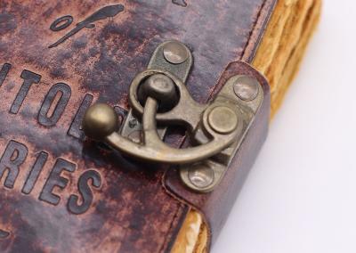 Odinė užrašinė – Fat Deckled Edge Leather Notebooks (6x4