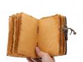 Odinė užrašinė – Fat Deckled Edge Leather Notebooks (6x4
