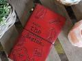 Odinė užrašinė – Handmade Leather  Journal- The Adventure Begins - Red - (80 pages)