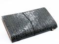 Odinė užrašinė – Handmade Leather Journal - Good Ideas and Other Dreams - Grey (80 pages)