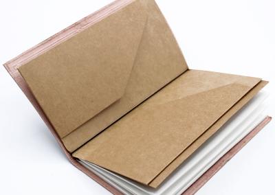 Odinė užrašinė – Handmade Leather Journal - If a Story is in You - Green (80 pages)