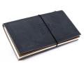 Odinė užrašinė – Handmade Leather Journal - My Little Black Book - Black (80 pages)
