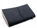 Odinė užrašinė – Handmade Leather Journal - My Little Black Book - Black (80 pages)